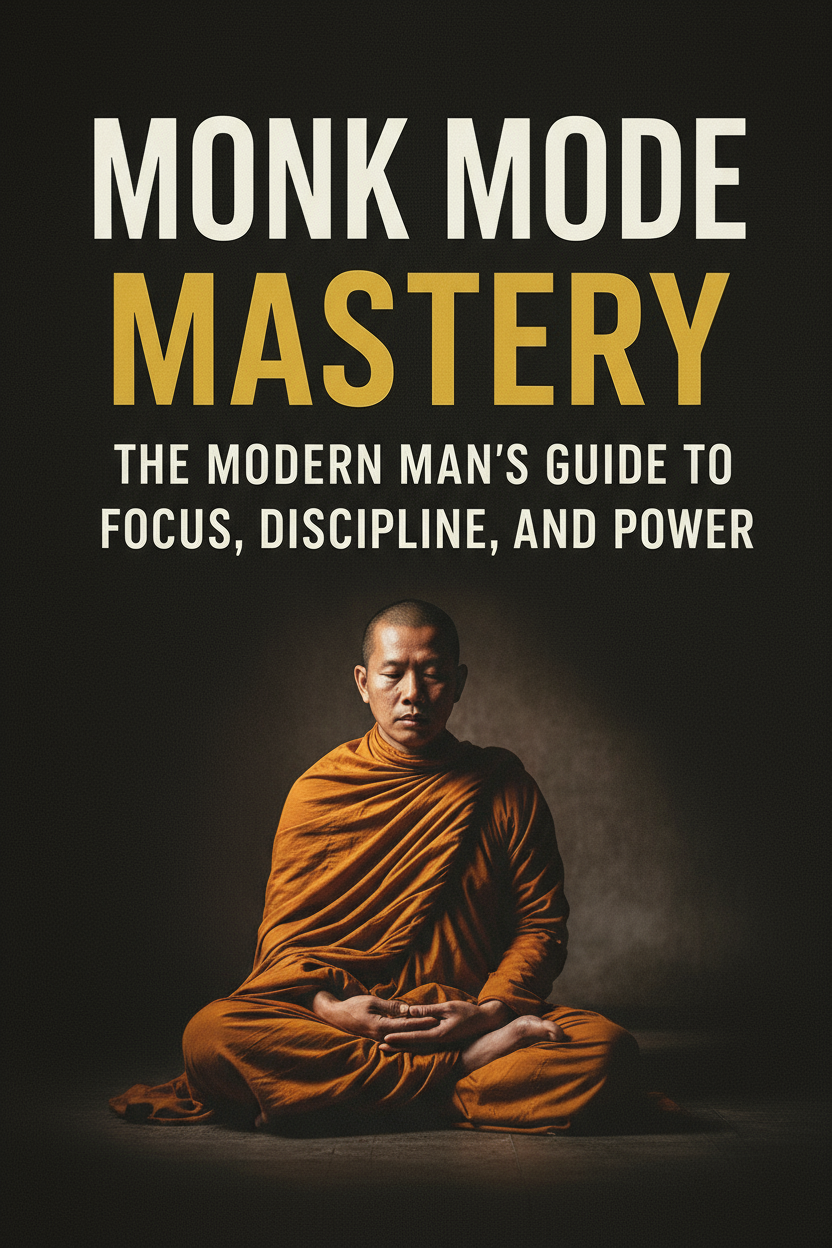 Monk Mode Mastery: The Modern Man’s Guide to Focus, Discipline, and Power