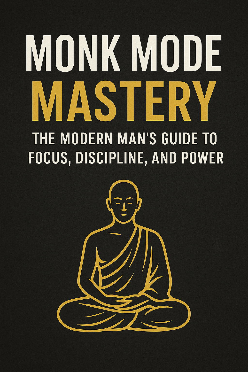 Monk Mode Mastery: The Modern Man’s Guide to Focus, Discipline, and Power