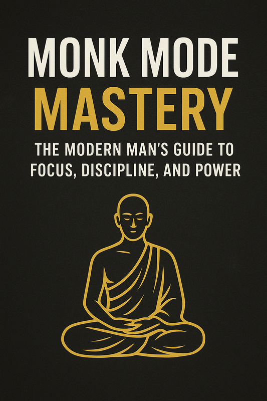 Monk Mode Mastery: The Modern Man’s Guide to Focus, Discipline, and Power
