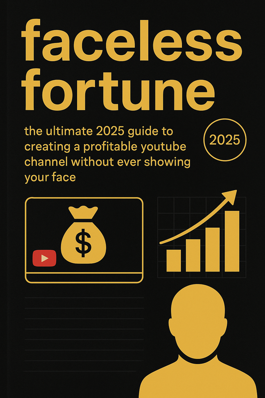 The Ultimate 2025 Guide to Creating a Profitable YouTube Channel Without Ever Showing Your Face